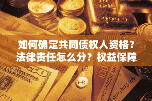 武汉如何确定共同债权人资格？法律责任怎么分？权益保障技巧揭秘！