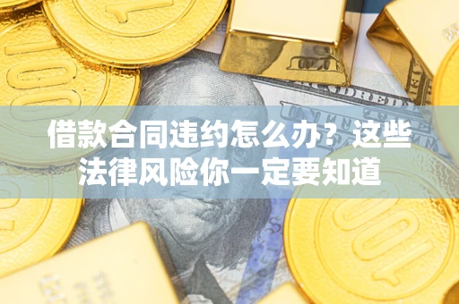 武汉借款合同违约怎么办？这些法律风险你一定要知道