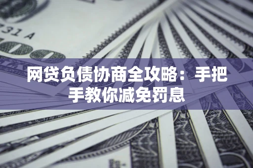 武汉网贷负债协商全攻略：手把手教你减免罚息