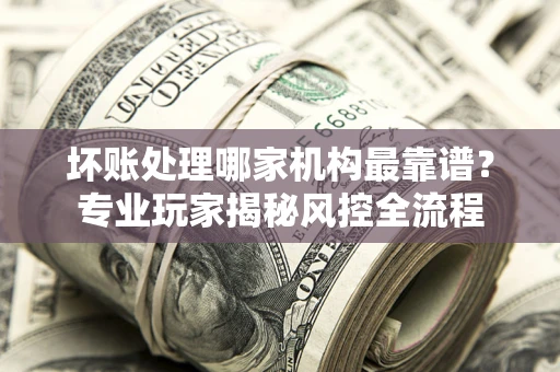 武汉坏账处理哪家机构最靠谱？专业玩家揭秘风控全流程