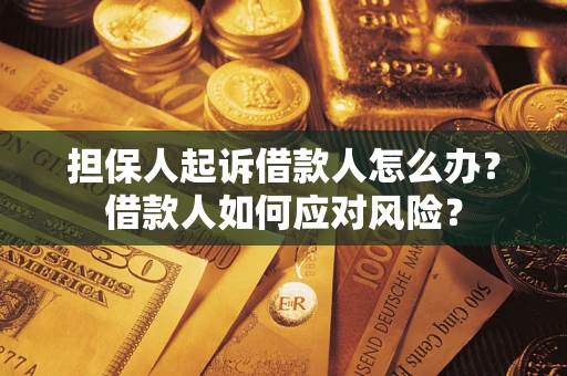 武汉担保人起诉借款人怎么办？借款人如何应对风险？