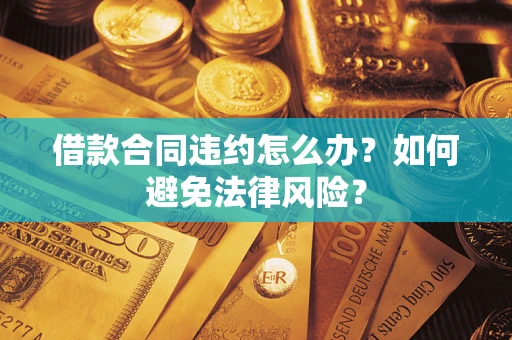 武汉借款合同违约怎么办？如何避免法律风险？