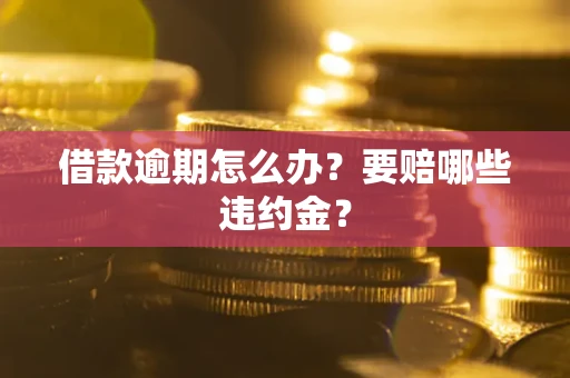 武汉借款逾期怎么办？要赔哪些违约金？